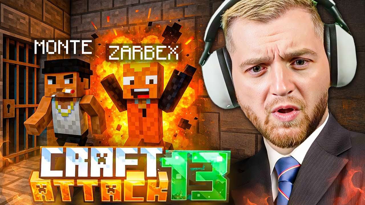 💥🤯MONTE & ZARBEX BRECHEN aus GEF&Auml;NGNIS aus & ich bin ANWALT! - Craft Attack 13