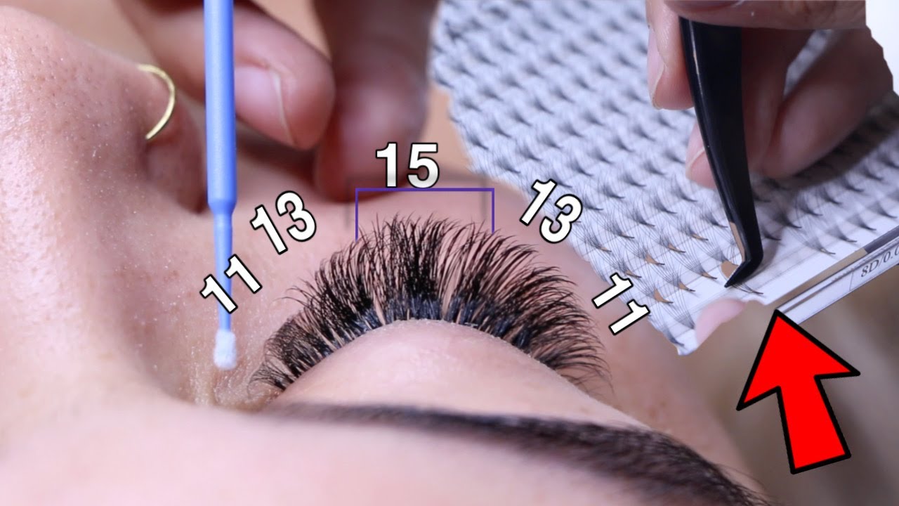 Premade Fans FULL SET Lashing Tutorial doll eye *lashes by Kins