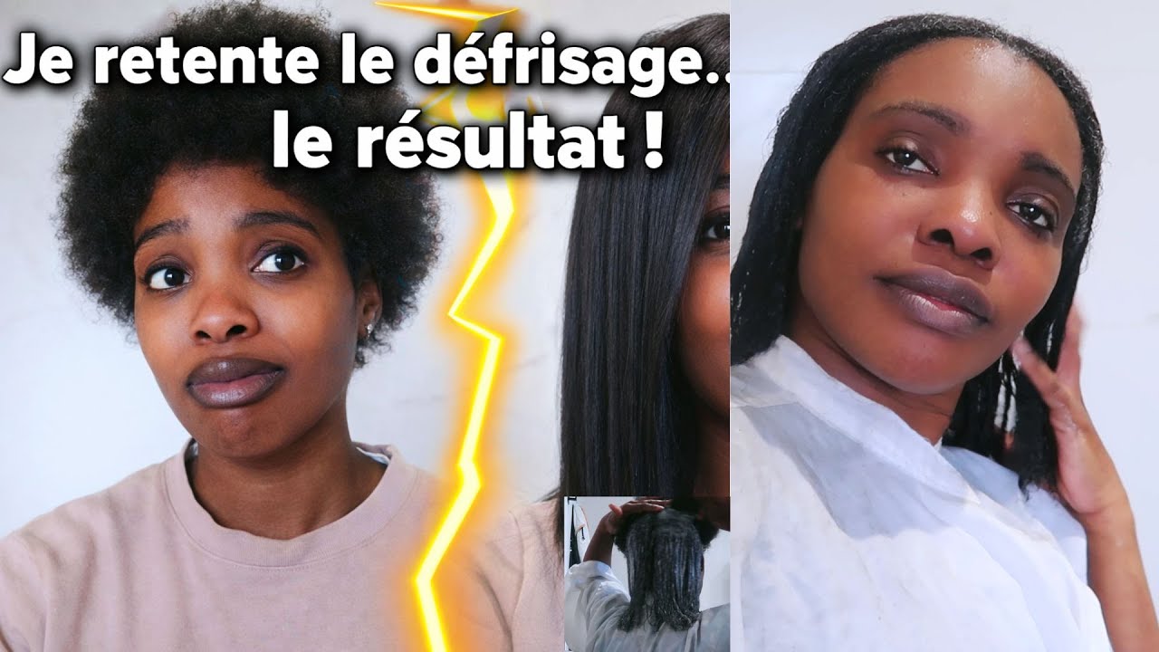 🎥 Je retente le défrisage… le résultat !