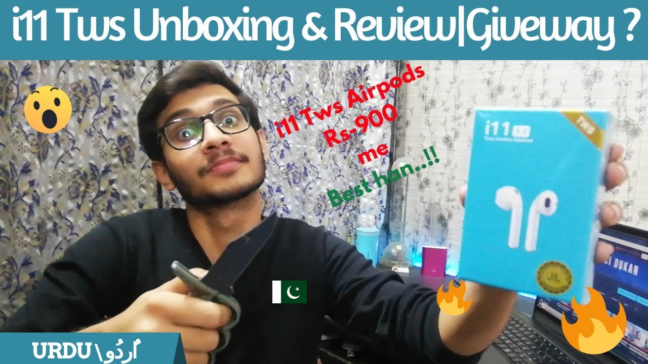 i11 Tws unboxing & review in Pakistan | #i11vsAirpods | i11 tws original vs i11 tws copy