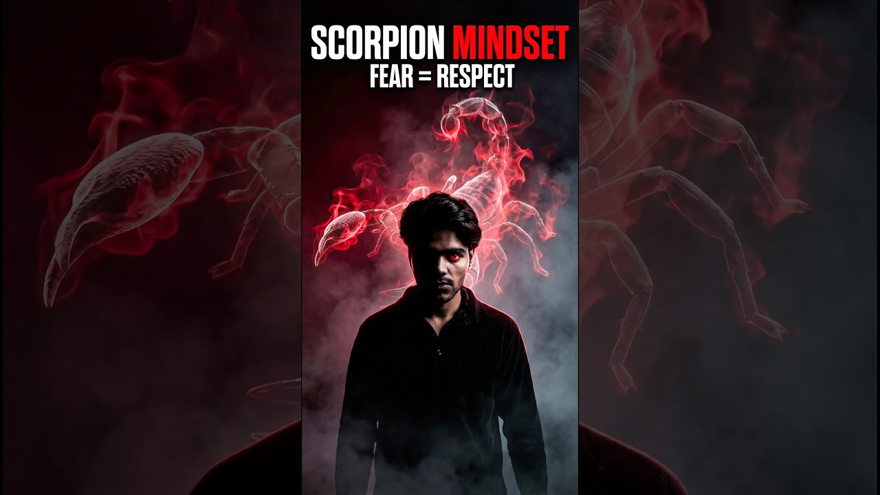 Scorpion Mindset 🦂| 4 Rules of Become Untouchable Mindset #shortfeed #viral #psychology #motivation