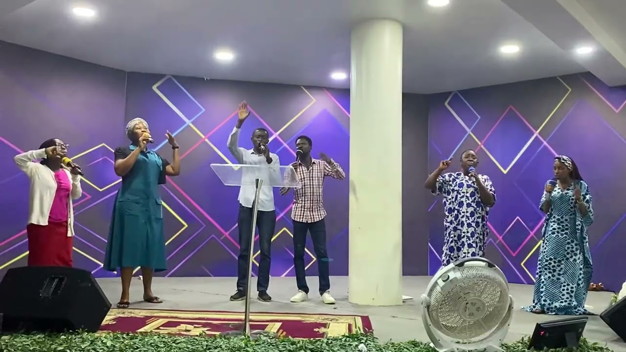 Rehoboth International Choir rehearsal sessions (Hallelujah medley)
