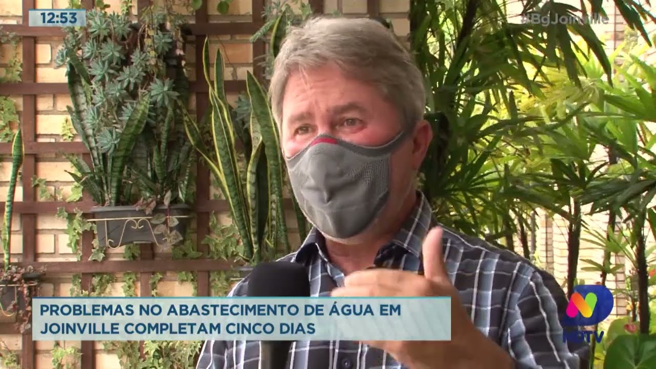 Problemas no abastecimento de &aacute;gua em Joinville completam cinco dias