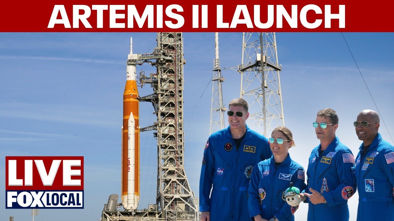 Live Artemis II launch: Watch NASA&rsquo;s historic mission around the moon
