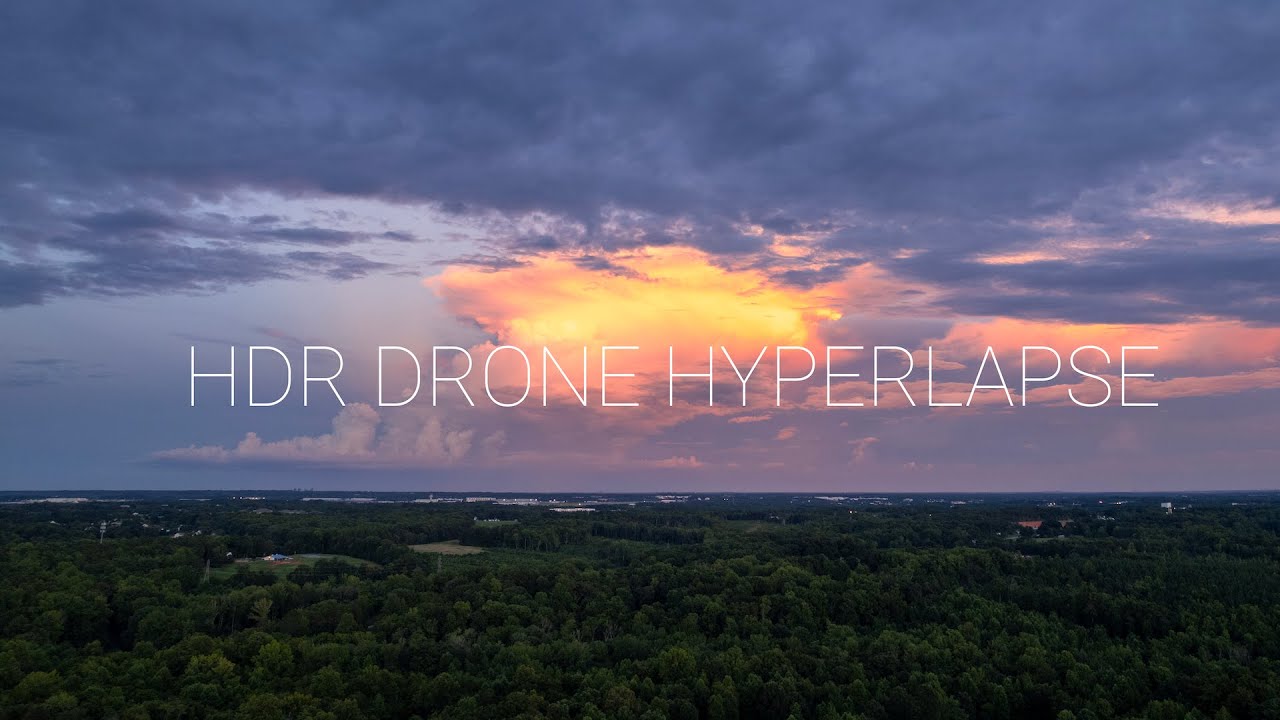 HDR Drone Hyperlapse of Clouds, Sunsets, and Rainbows (2)