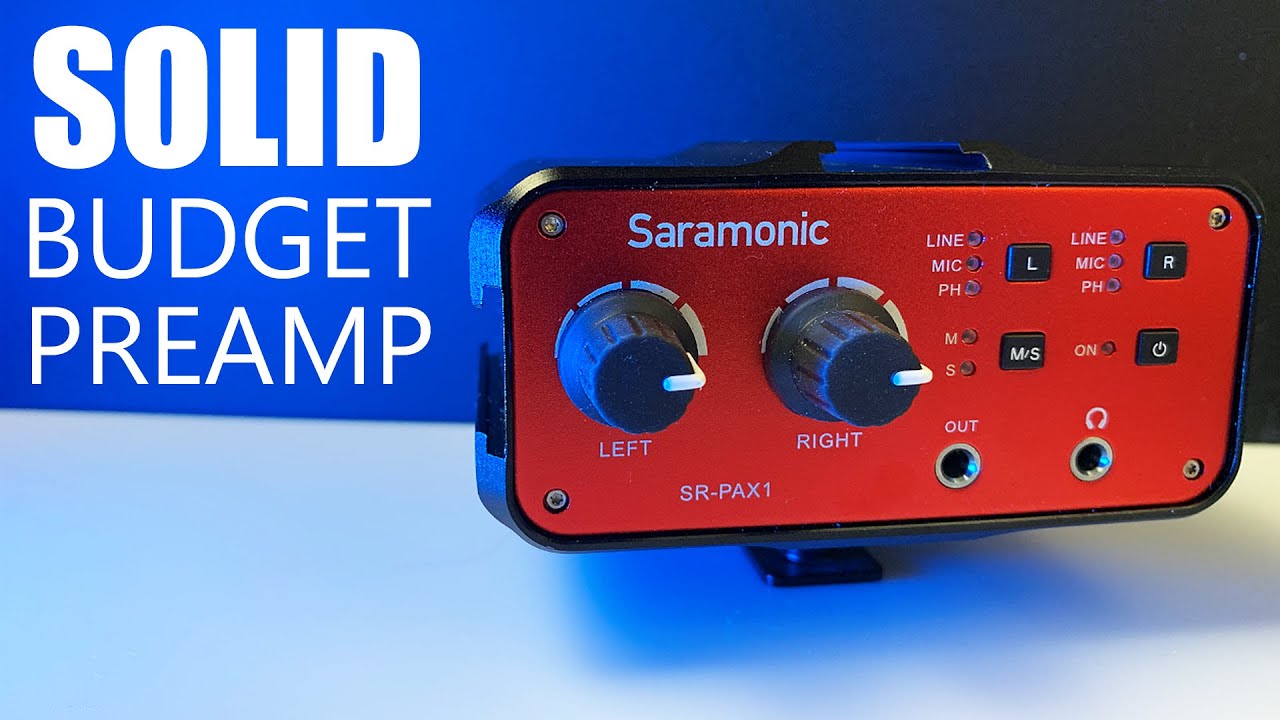 A Budget Preamp for Better Audio on your Canon Camera