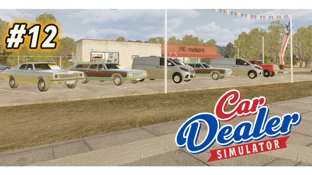 LIMPANDO polindo E botando MEU funcionario PARA trabalhar! car dealer simulator #12