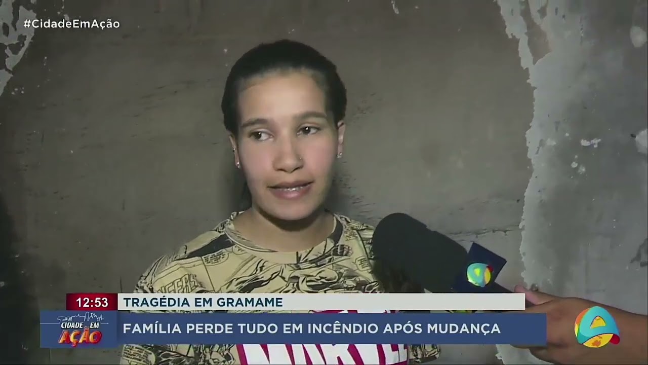 Cidade em Ação - Família perde tudo em incêndio após mudança no bairro de Gramame