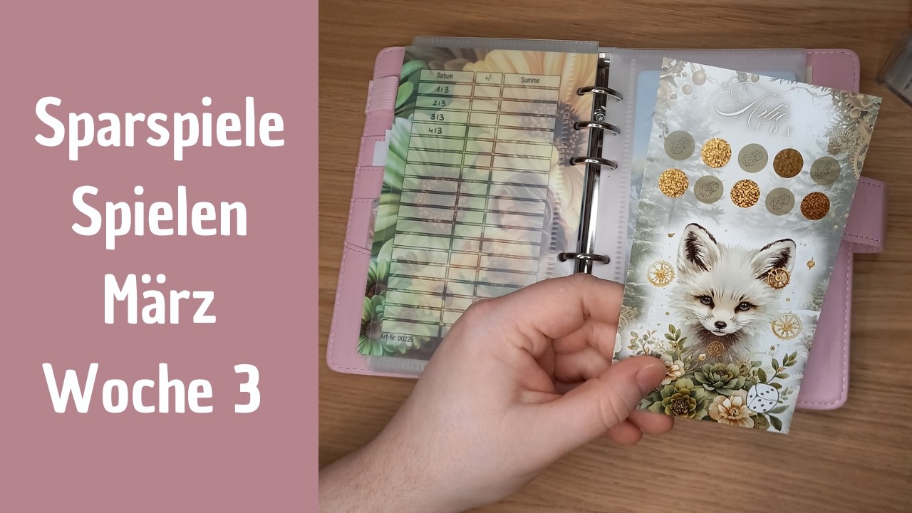 Sparspiele Spielen | Woche 3 | März | Franzis_Budget