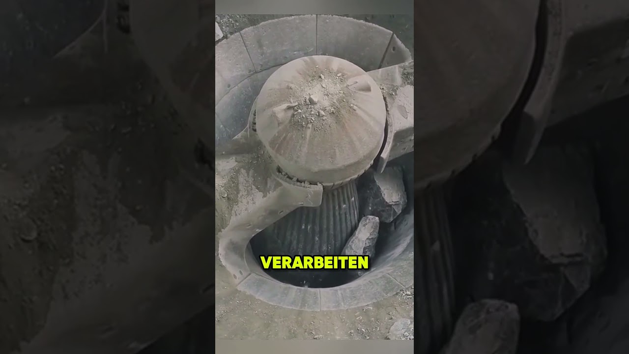 Diese Maschine kann einen auto-großen Felsen jede Sekunde zerkleinern
