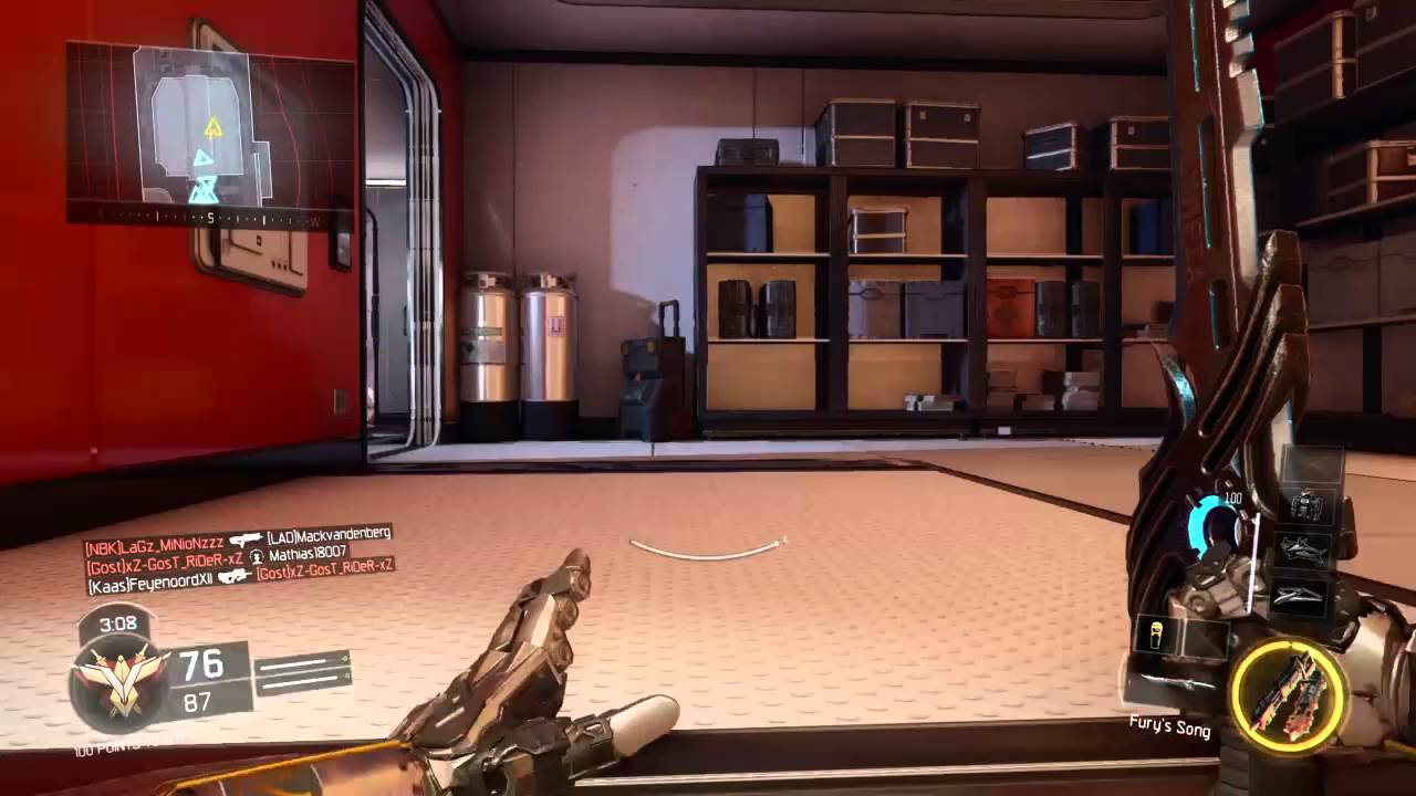 Black ops 3 fury's song gameplay(sword)