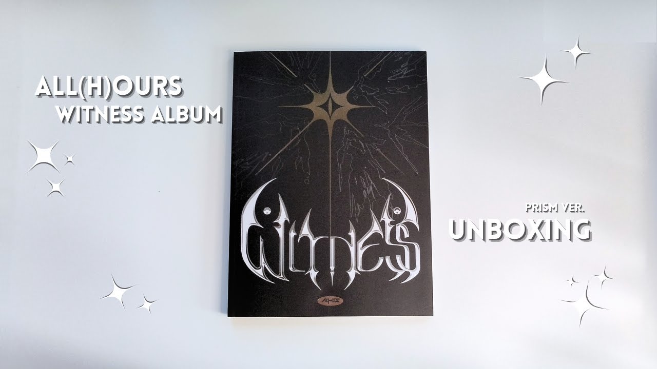 ₊˚✧unboxing all(h)ours witness (prism ver.) 𓂃 ࣪ ִֶָ˚☾✧˚₊