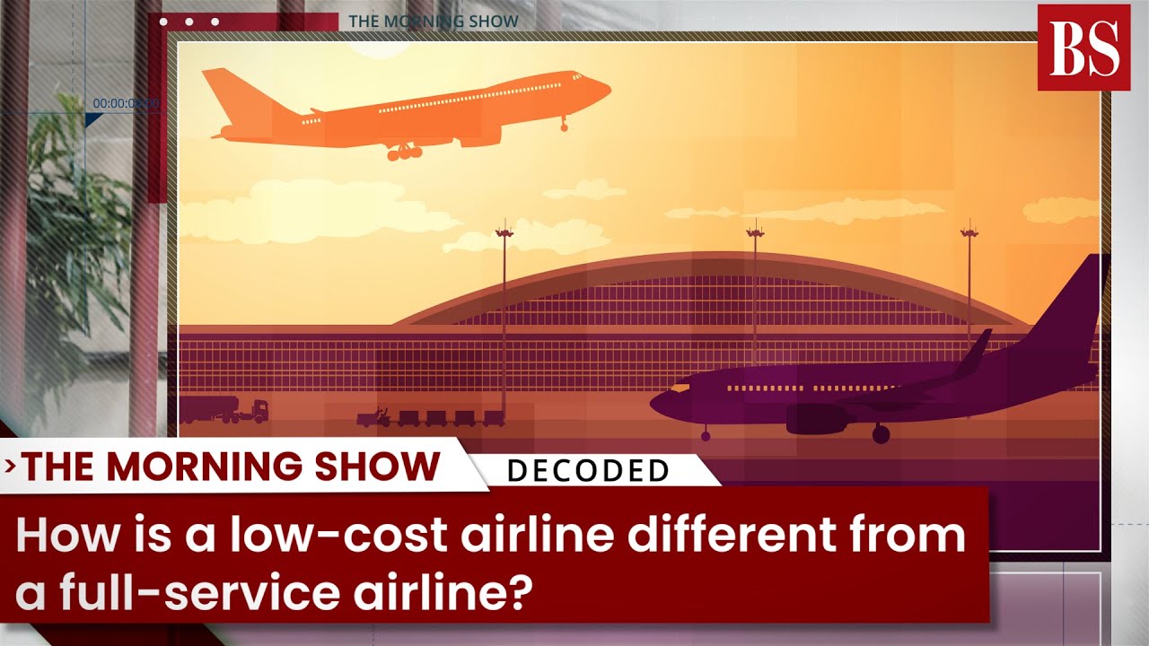 How is a low-cost airline different from a full-service airline?