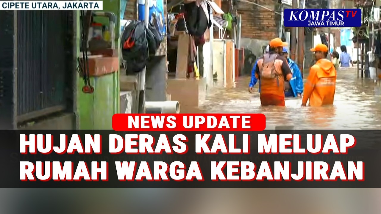 Kondisi Dan Titik Banjir Jakarta Barat&ndash;Selatan, Pesanggrahan Hingga Daan Mogot Tergenang