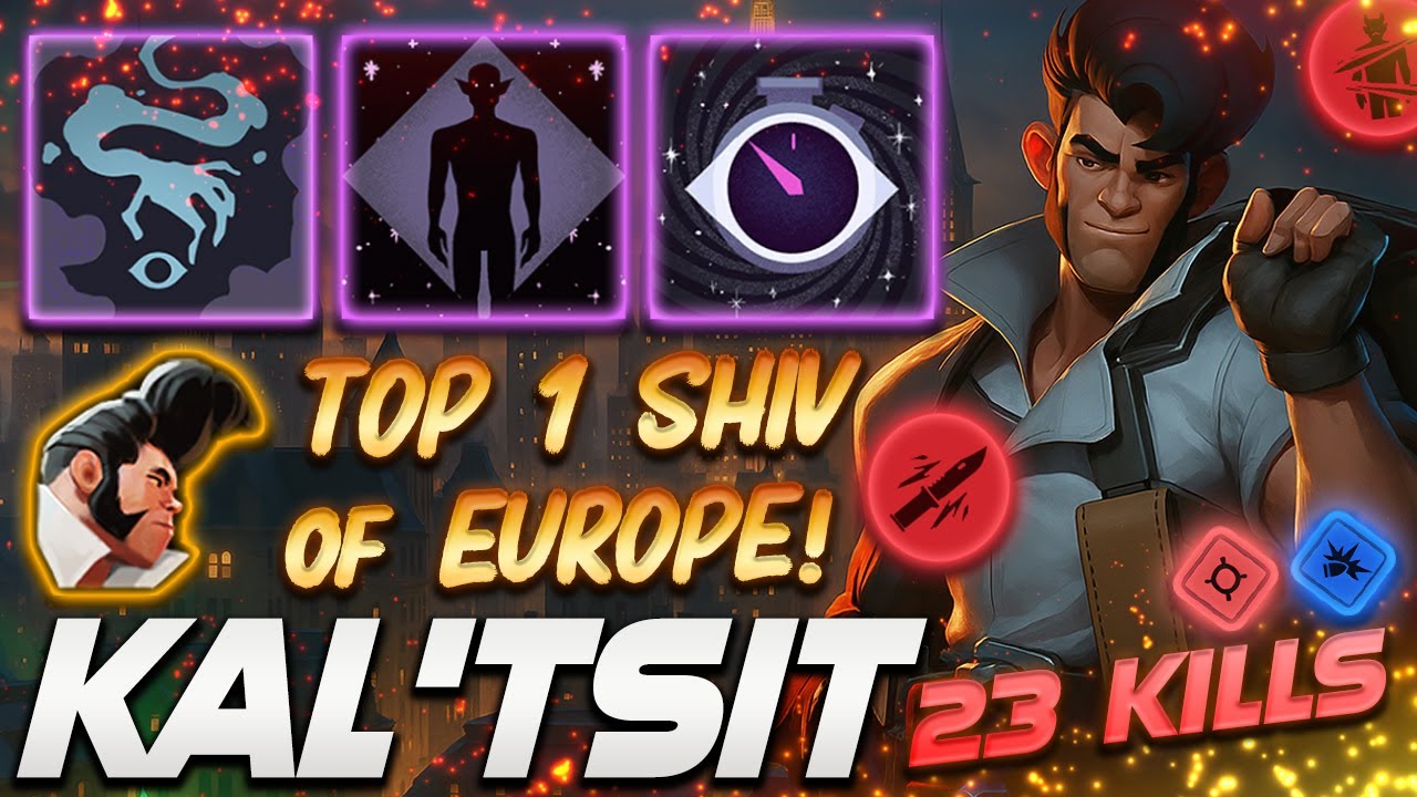 Kal'tsit Shiv TOP 1 of EUROPE 23 KILLS - Deadlock Pro Gameplay & Guides [Watch & Learn]