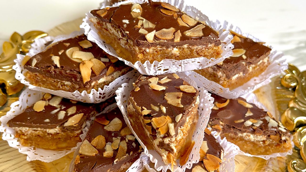 طمينة حلوة الترك حلوى تاع زمان بدون طهي سهلة وسريعة التحضير