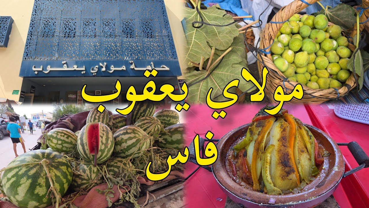 حامة مولاي يعقوب سياحة وعلاج تفاصيل كاملة اتمنة الكراء و المأكولات طاجين moulay yacoub fes morocco