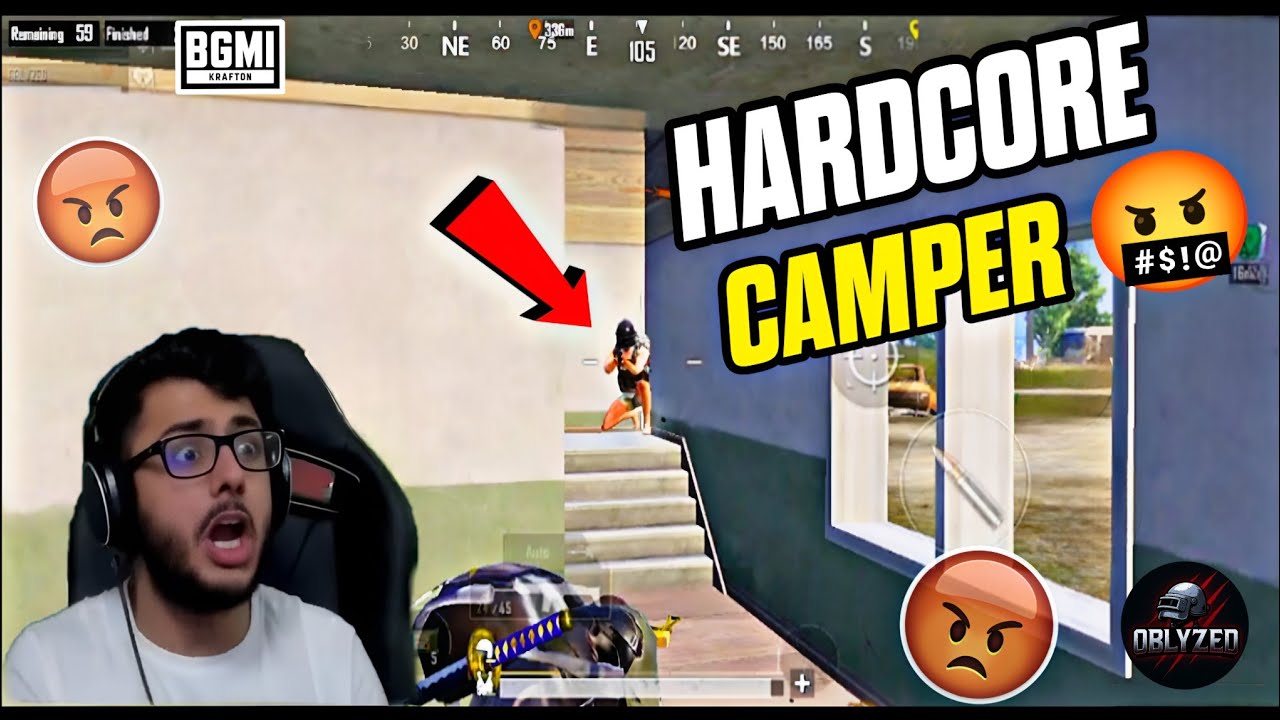 WORST CAMPER IN BGMI 3.9 UPDATE !! 🤬 | OBLYZED #bgmi