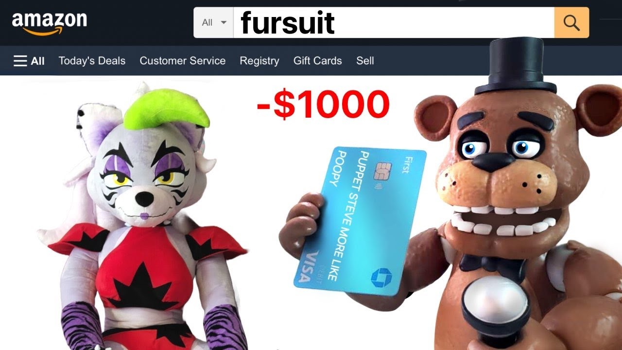 I Let My Viewers Buy $1,000 FNAF MERCH With MY MONEY...