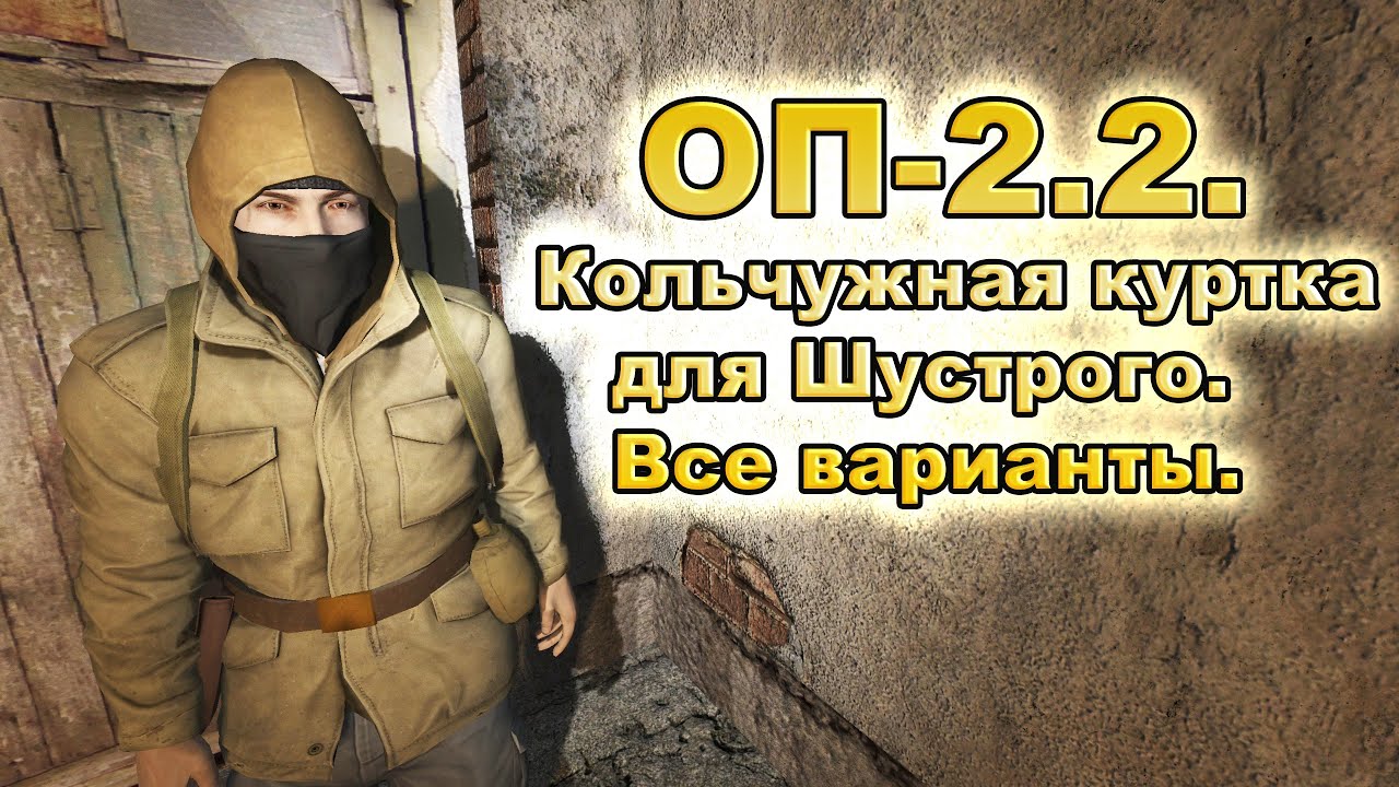 ОП-2.2. Кольчужная куртка для Шустрого. Все варианты.
