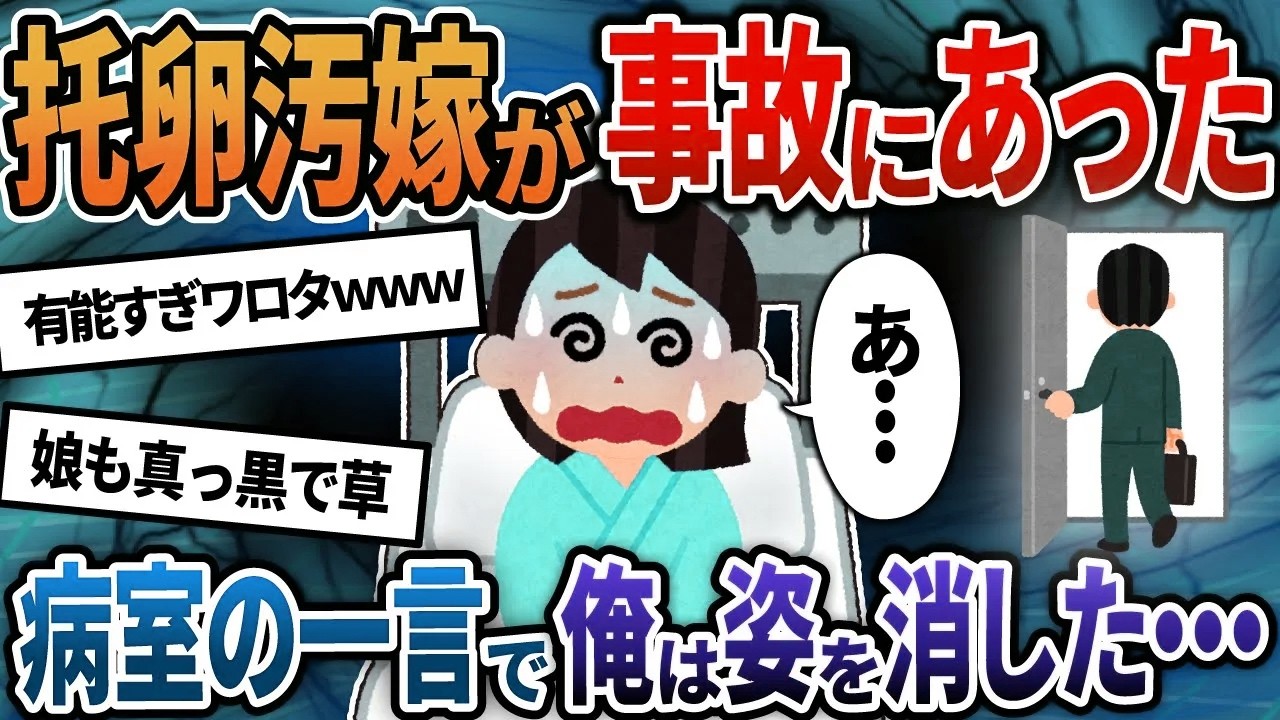 【総集編】托卵していた汚嫁が重症事故→病室で聞いた衝撃の会話に俺がとった復讐が...【2ch修羅場】【作業用・睡眠用】