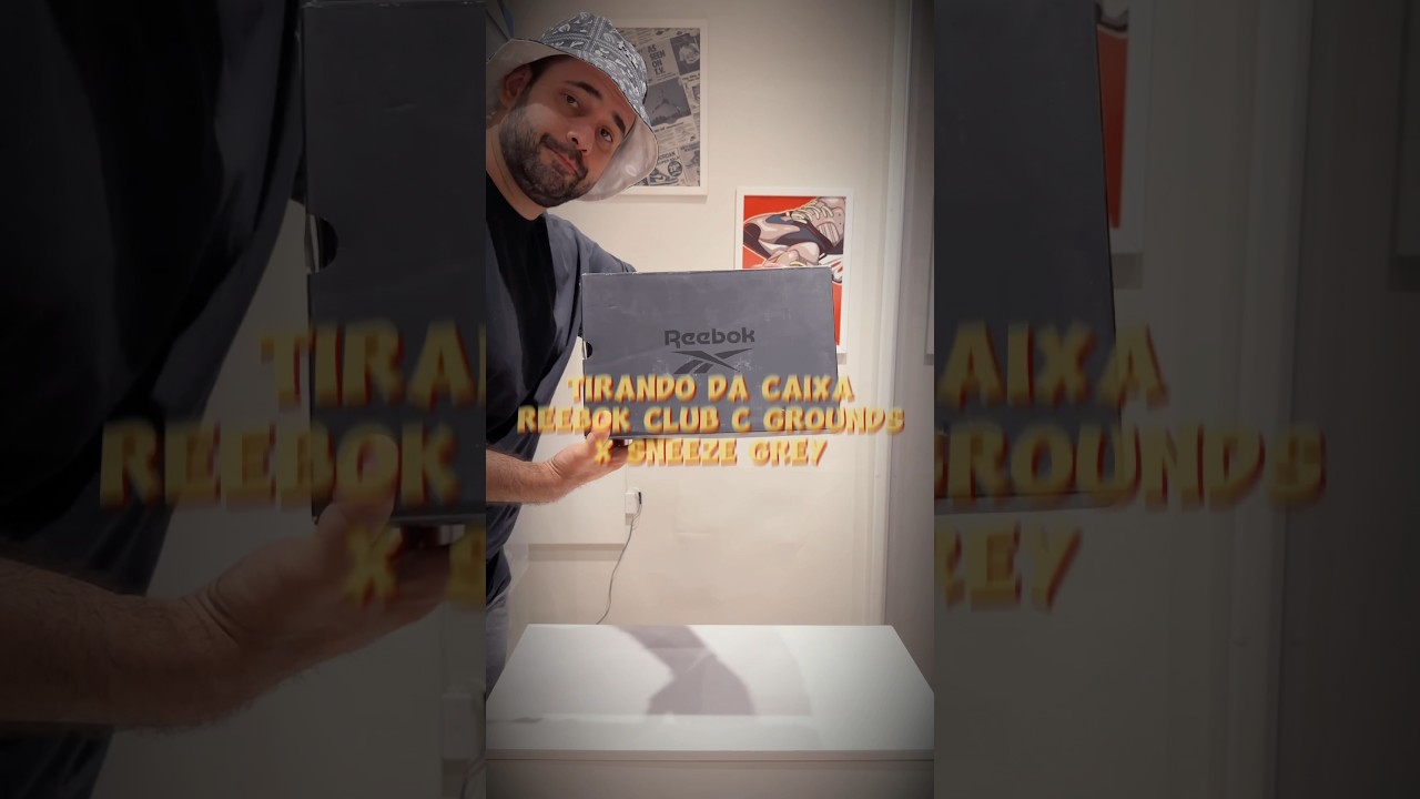 Unboxing Reebok Club C Grounds x Sneeze #reebok #clubcgrounds #sneakers #sneakerhead #unboxing
