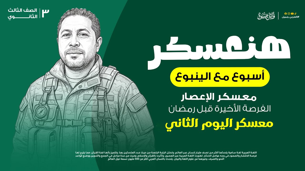 اليوم الثاني | معسكر الإعصار | هنعسكر أسبوع مع الينبوع