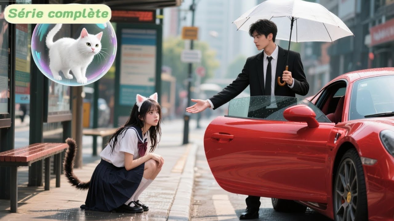 PDG autiste craint tout contact féminin,tombe amoureux de fille abandonnée sous pluie comme chaton