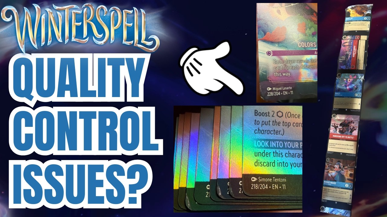 Let's Talk About Winterspell's Quality Control Issues