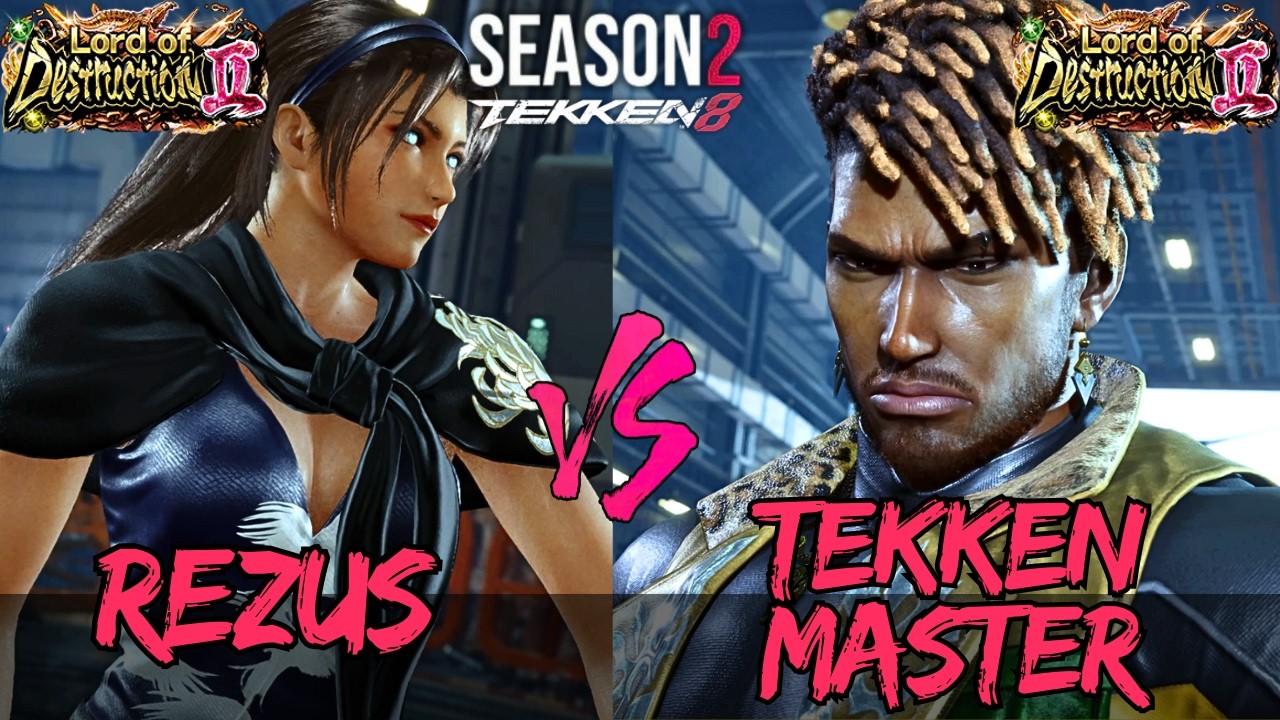 Tekken 8 - Season 2 ▰ Rezus (Jun) Vs Tekken Master (Eddy) ▰ High Level Gameplay