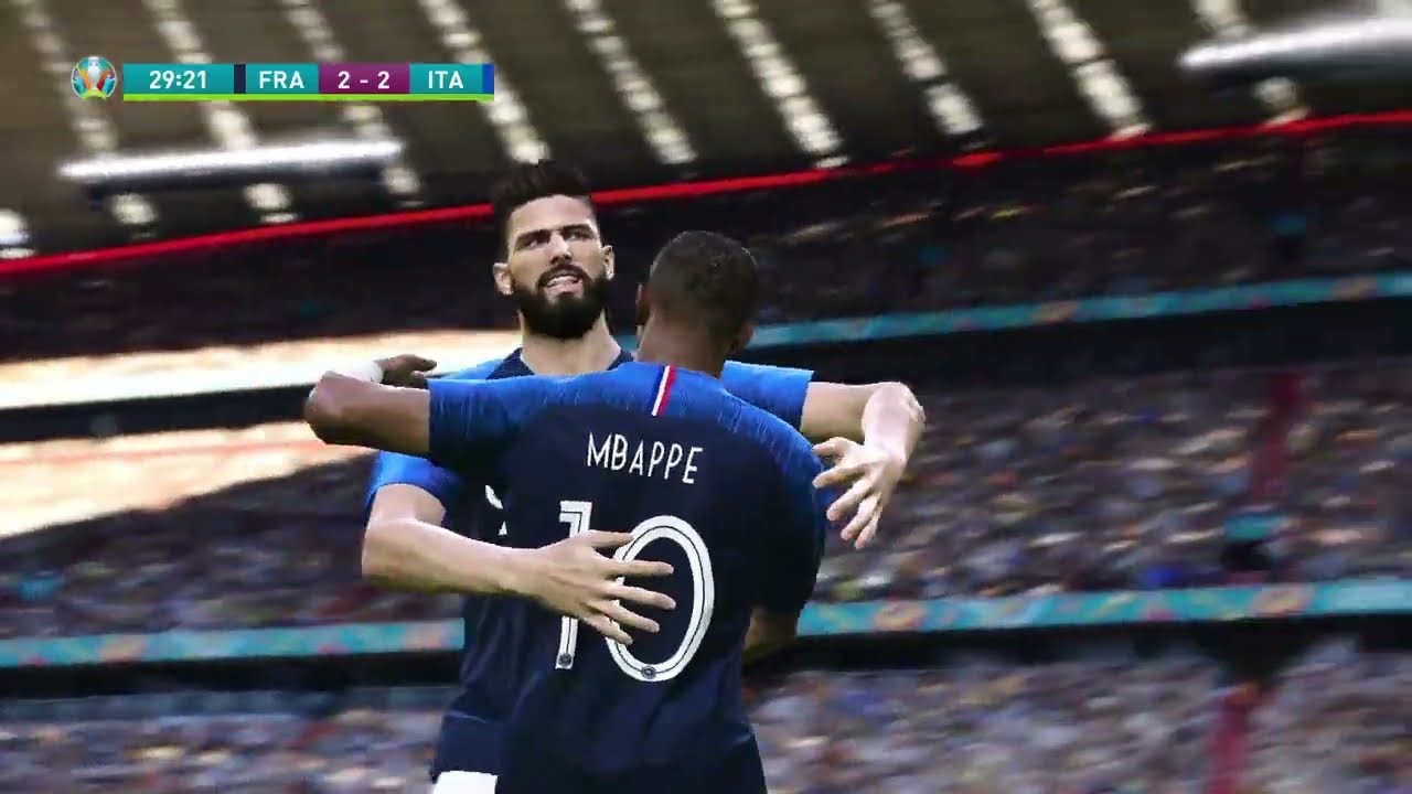 #pes2020  eFootball PES 2020 🇫🇷Francia VS 🇮🇹italia Ps4