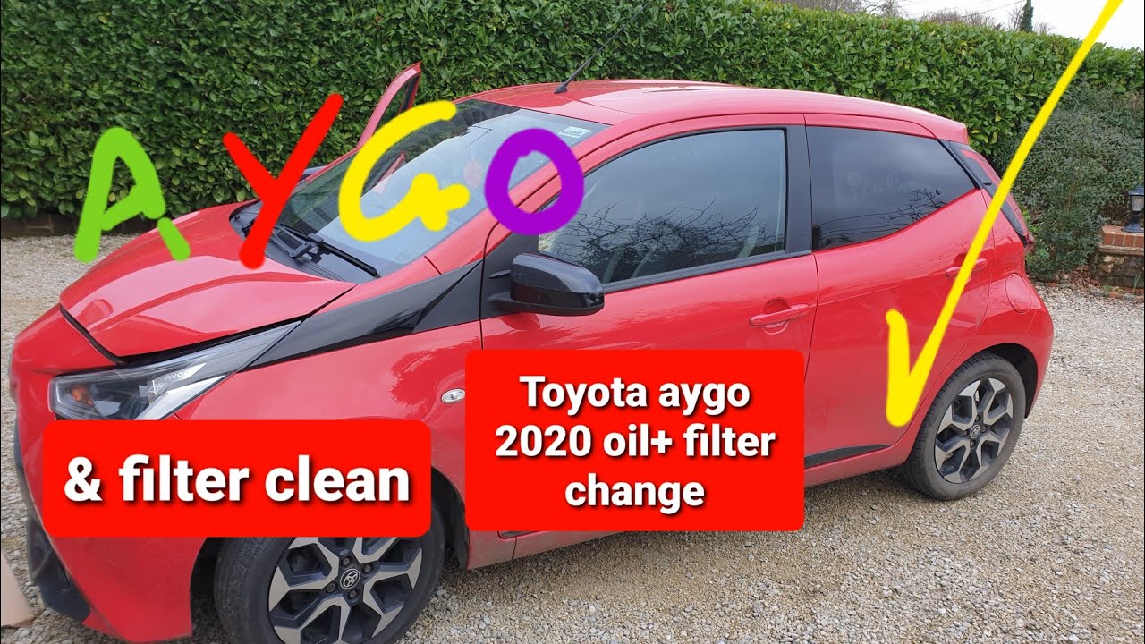 замена масла и фильтра Toyota Aygo 🚀🔥