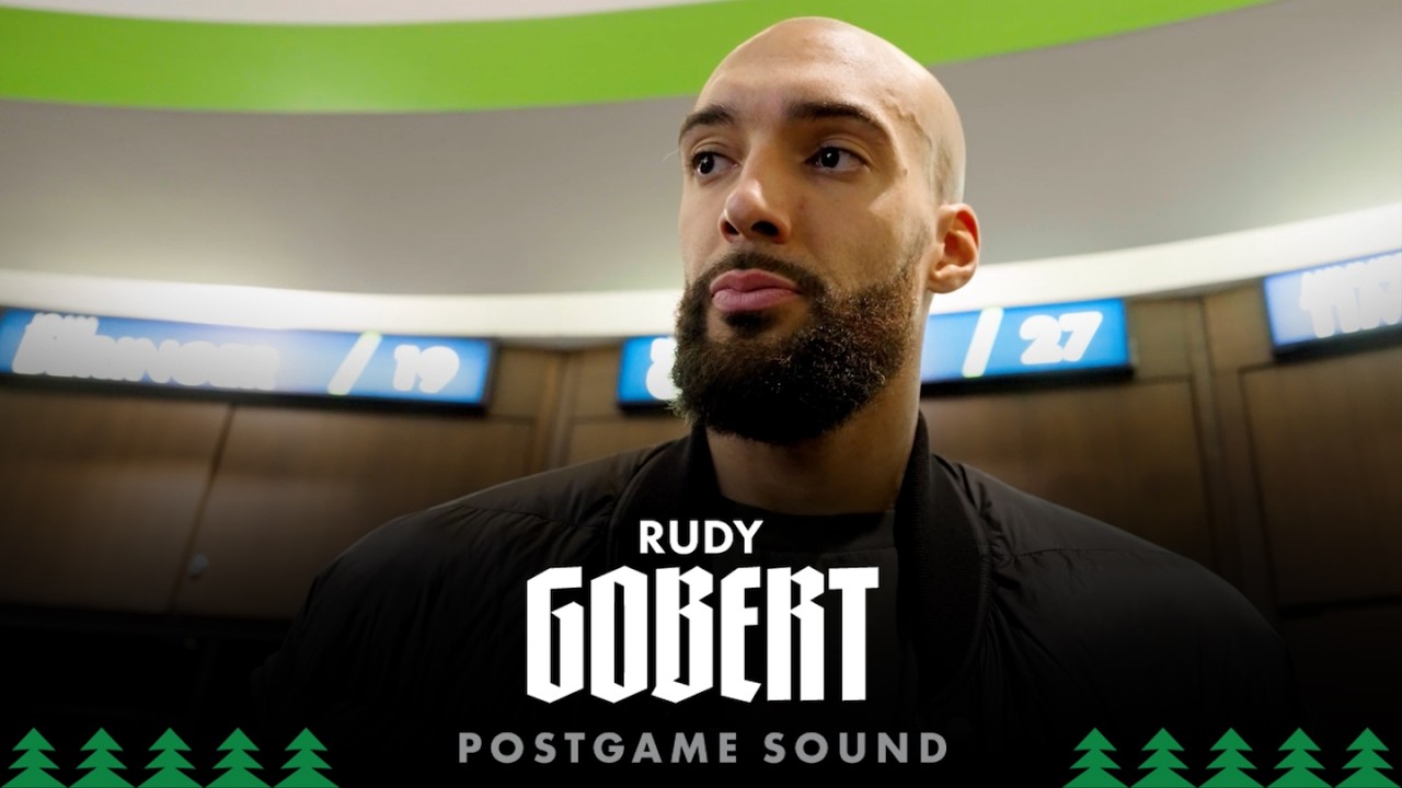 “This Is A Lesson That We Need Right Now” | Rudy Gobert Postgame Sound | 2.6.26
