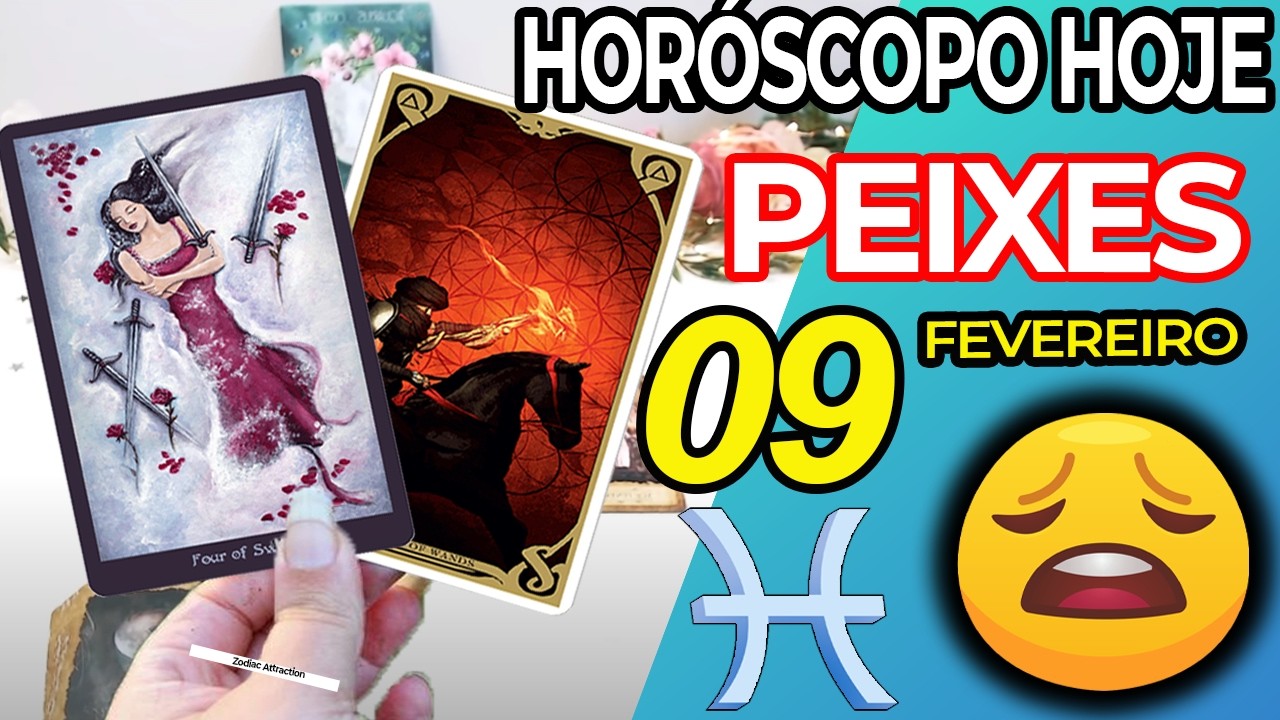 ESTÁ A CHEGAR UM PROBLEMA ❌ Peixes ♓ 9 Fevereiro 2026 | Horoscopo do dia de hoje ♓ Tarot Peixes