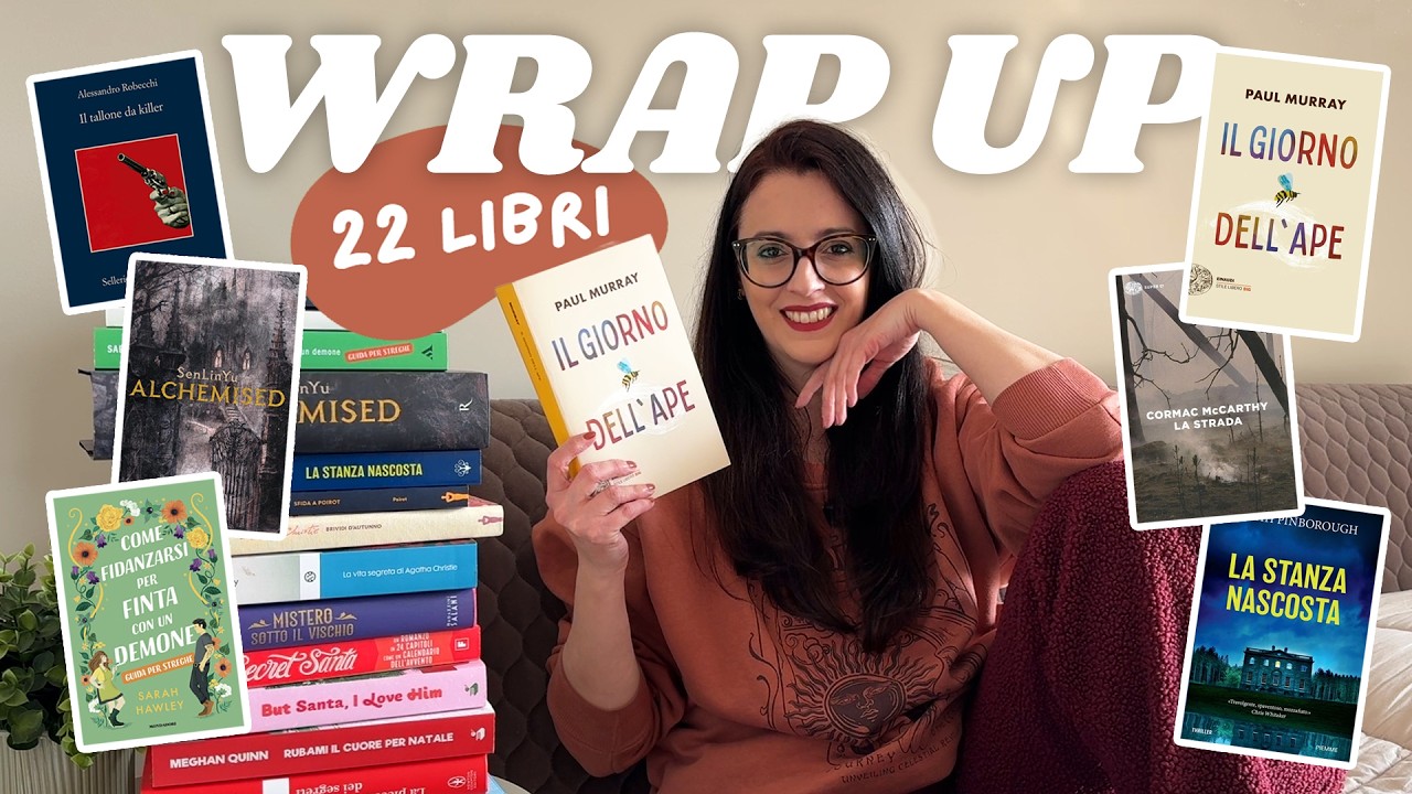 WRAP UP 22 libri📚✨ Cosa ho letto a Gennaio, Dicembre e Novembre ❄️