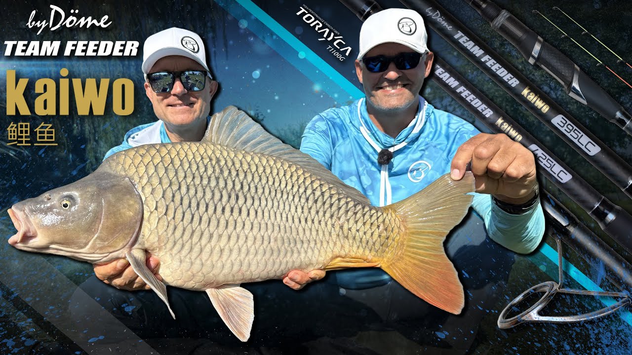 Döme Gábor - Bemutatom az új By Döme TEAM FEEDER Kaiwo LC távdobó horgászbotokat