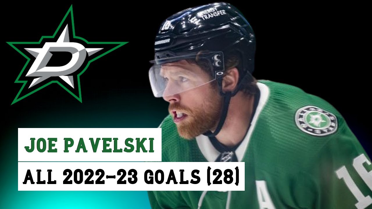 Joe Pavelski (#16) All 28 Goals of the 2022-23 NHL Season