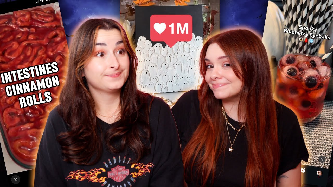 Wir testen die VIRALSTEN Halloween DIYS!! 🎃 (und verzweifeln ein bisschen)
