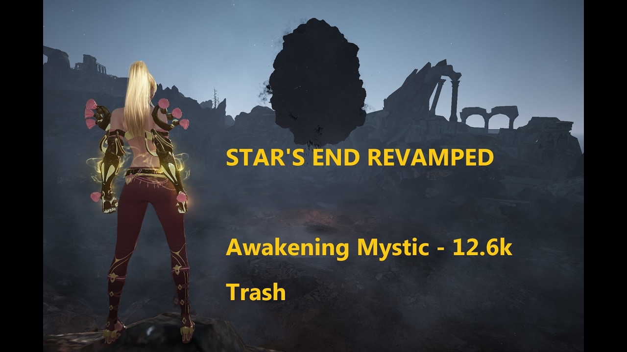 Black Desert Online (BDO) -- Awakening Mystic @ Star's End (Combo + Tips in Description)