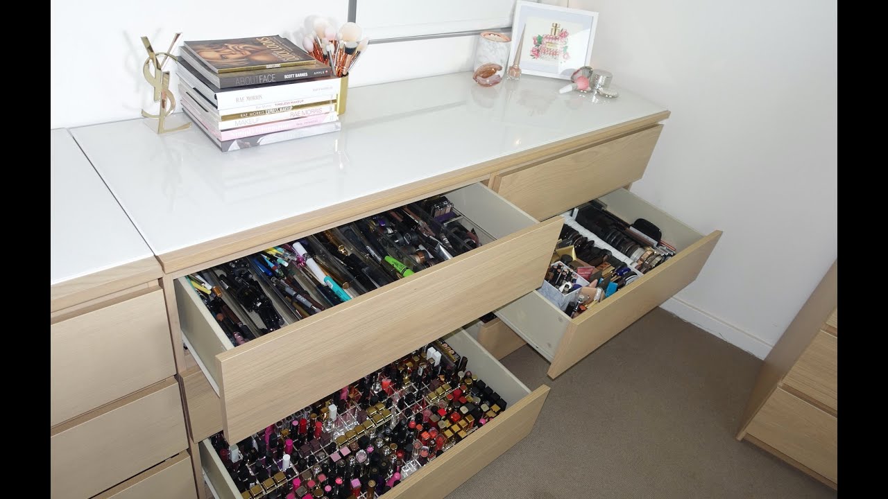 Tour of My Filming Room: Makeup Collection & Storage! \\ Chloe Morello