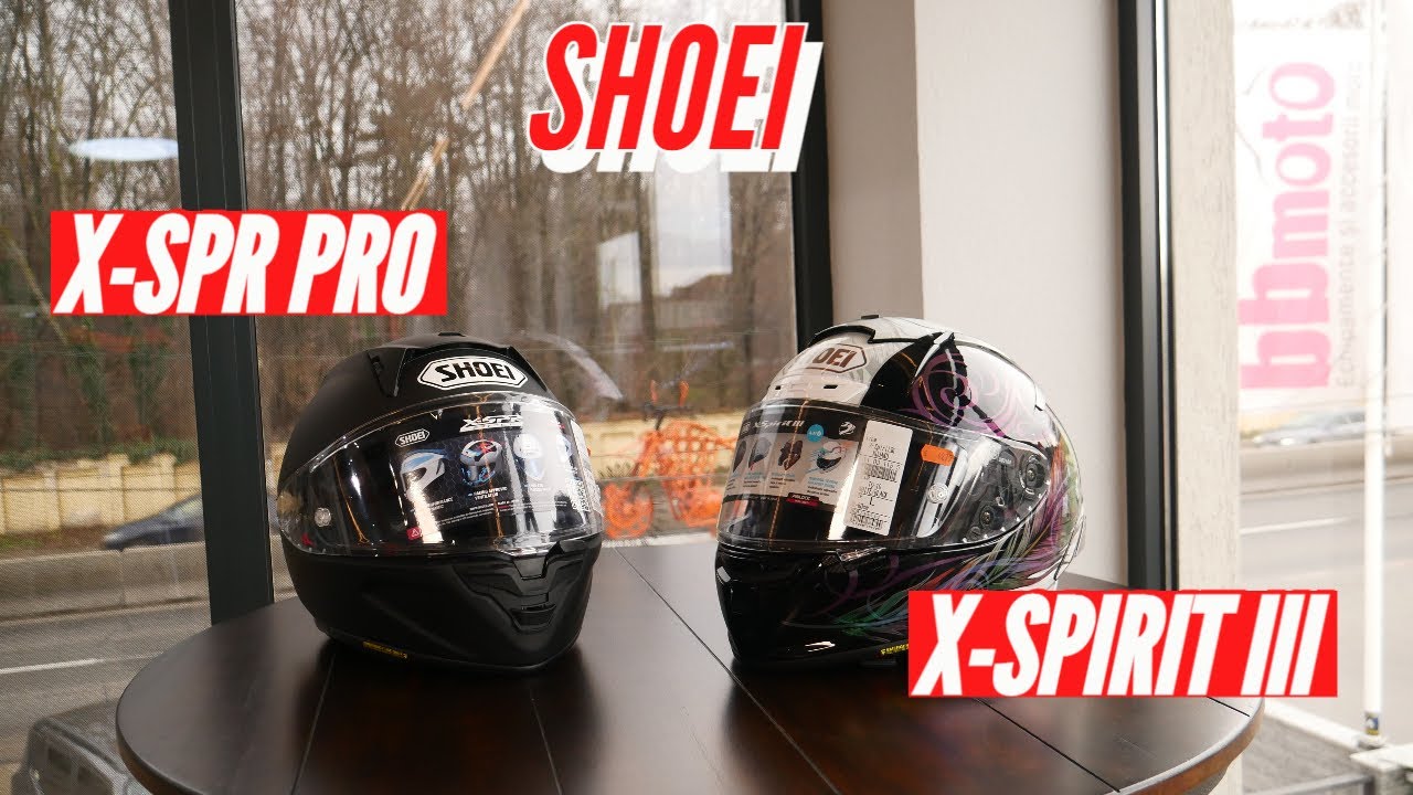 Shoei X-SPR Pro vs X-Spirit III