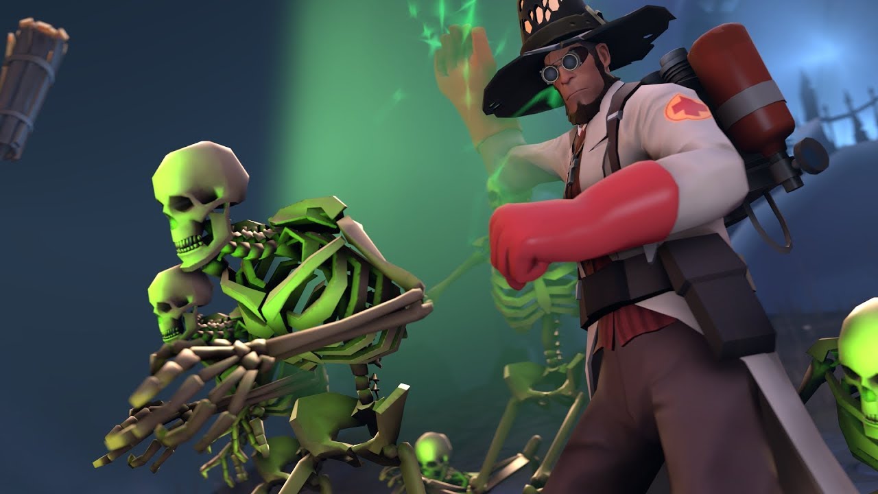 TF2: Хэллоуин, Но Я Могу Использовать Только Заклинания!