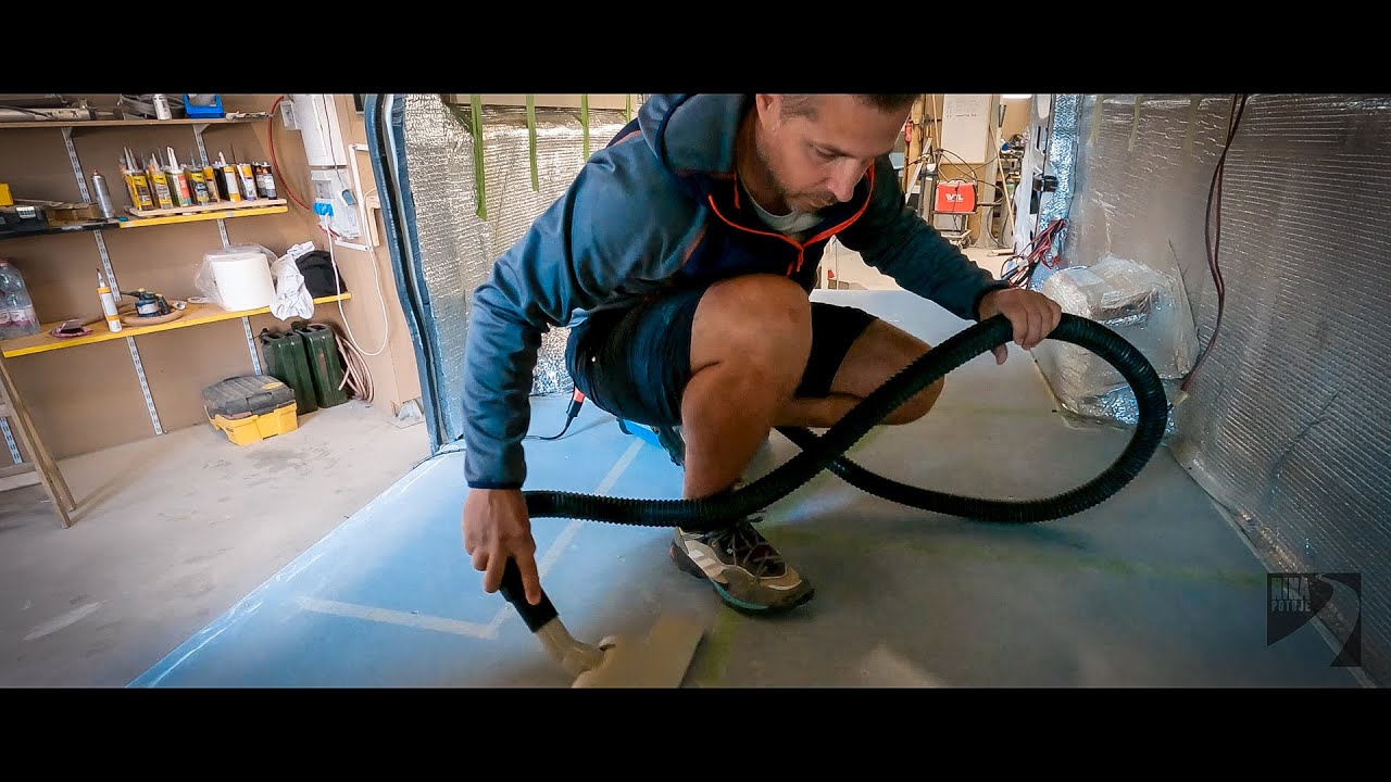 #8 Predelava kombija v kamper - tla, stene, kletka