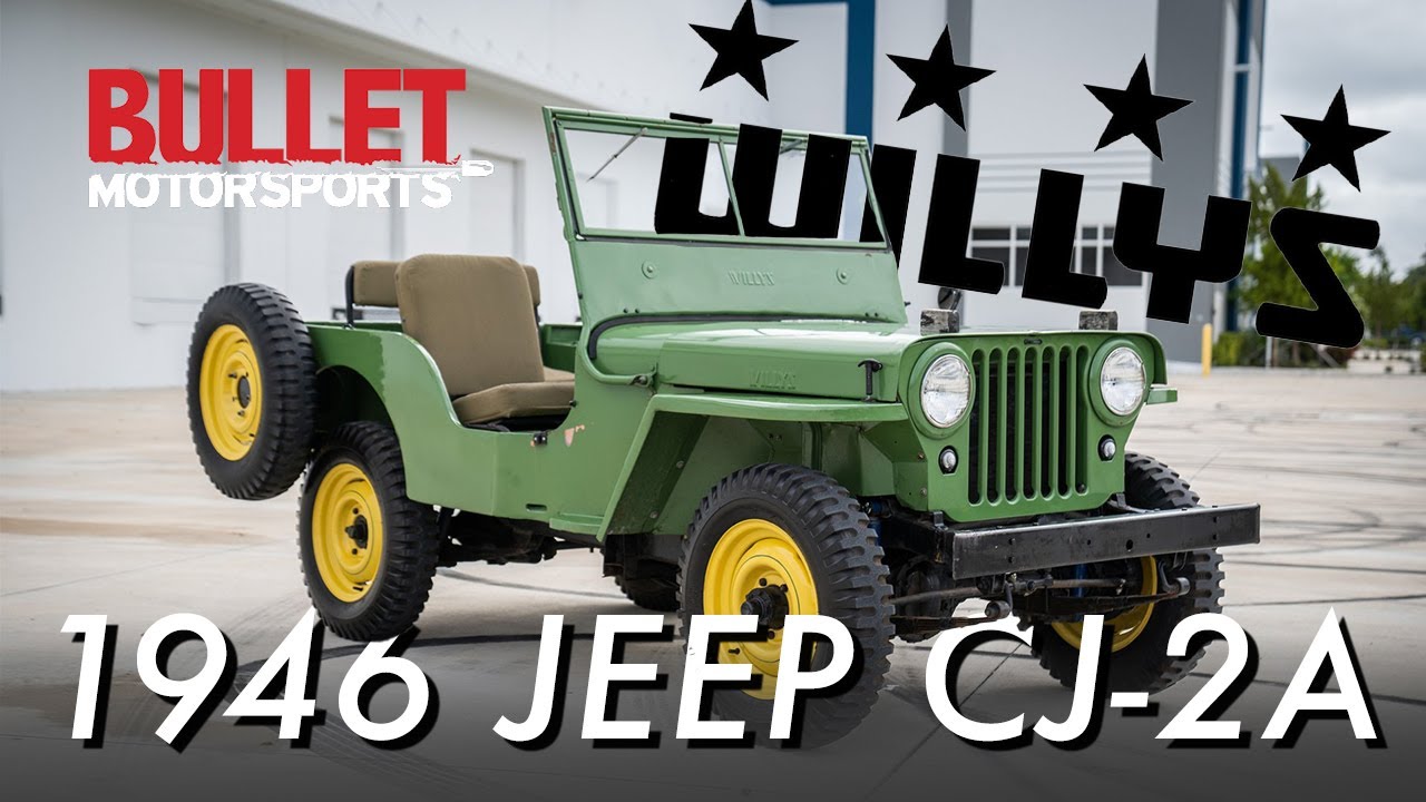 1946 Jeep Willys CJ-2A | [4K] | 