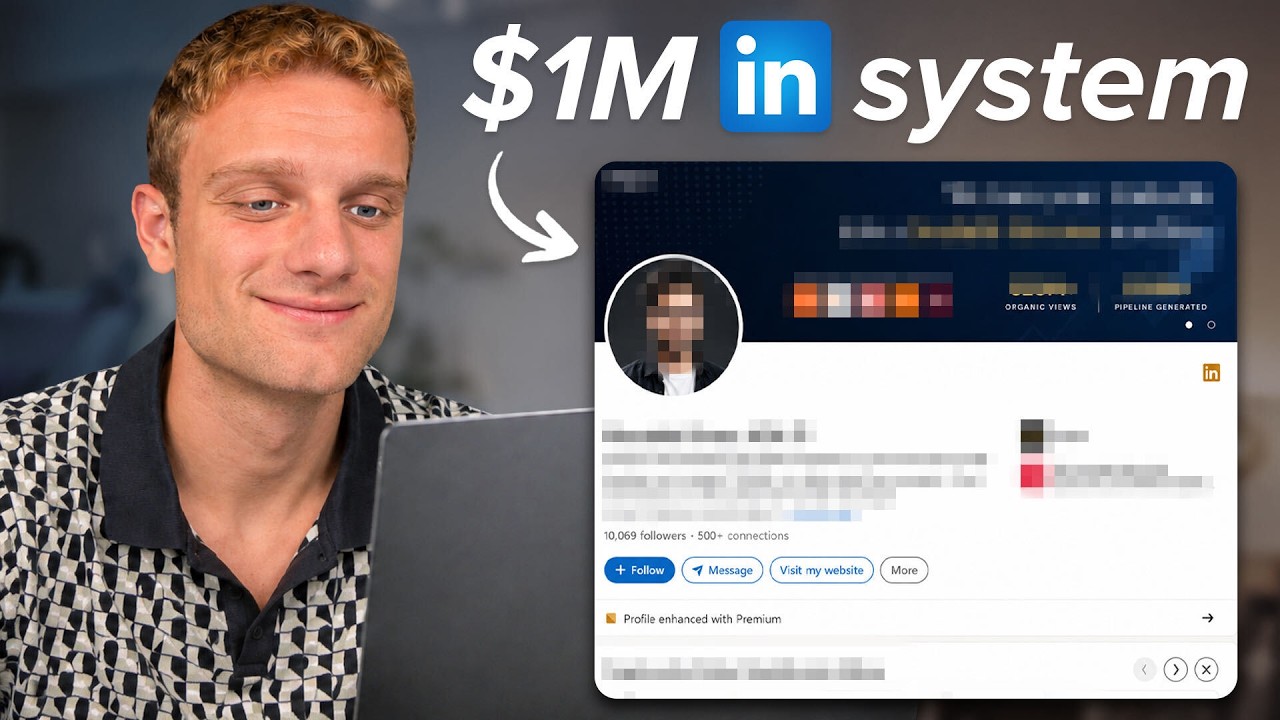 Watch Me Build a $1M LinkedIn DM System in 22 Mins (LIVE)