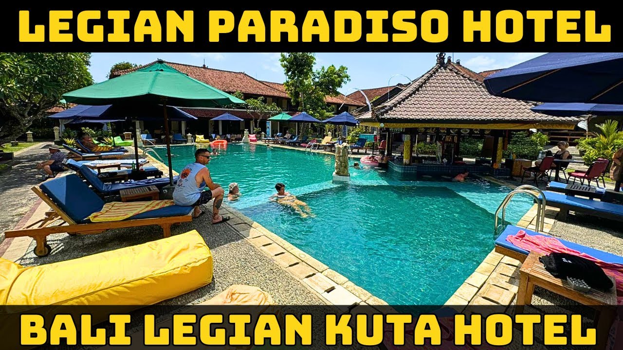 Bali Hotel Review Room & Facility Tour Vlog Legian, Kuta