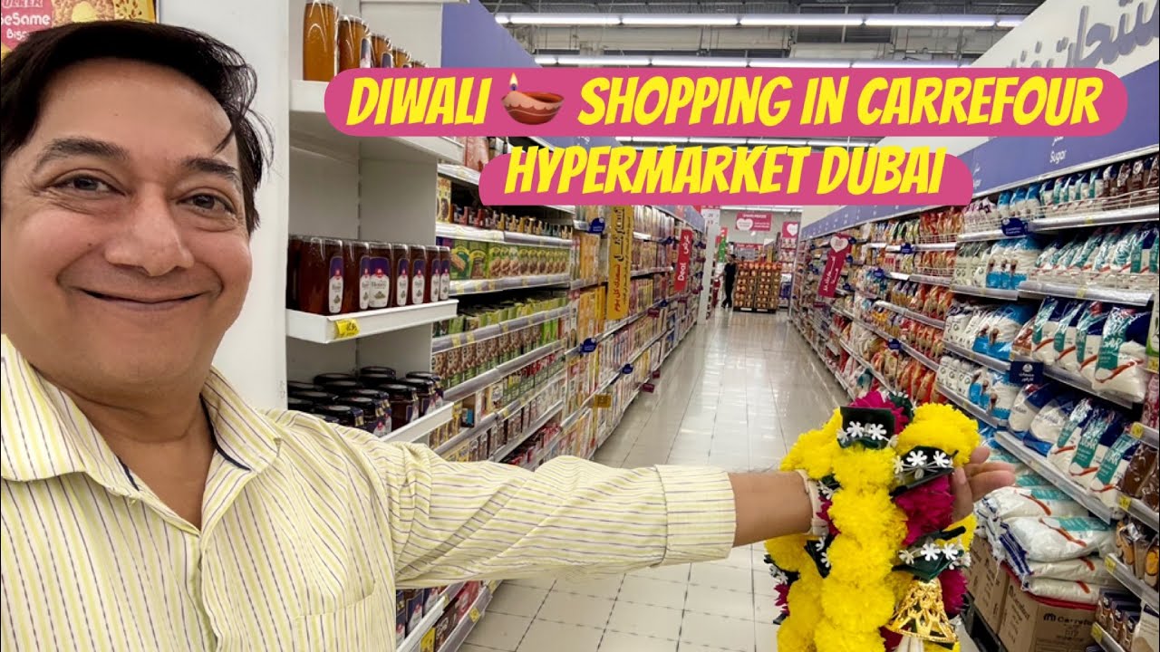 Шопинг на Дивали в Дубае | Индийские сладости и продукты в Carrefour Dubai | Подготовка к фестивалю