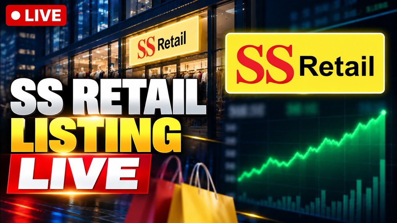 SS Retail Share Price Live: SS Retail IPO LIVE | SS Retail NSE Listing Live