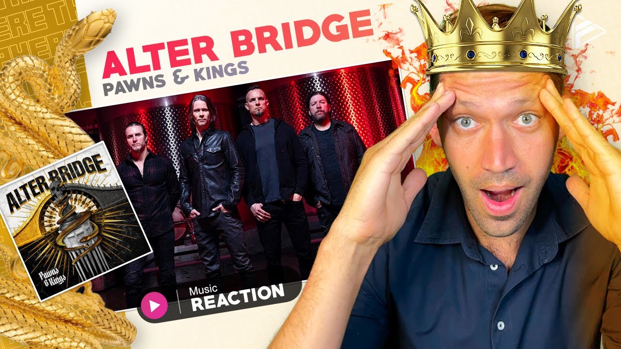 BEST ROCK TRACK THIS YEAR!! Alter Bridge - Pawns & Kings (Official Video) REACTION