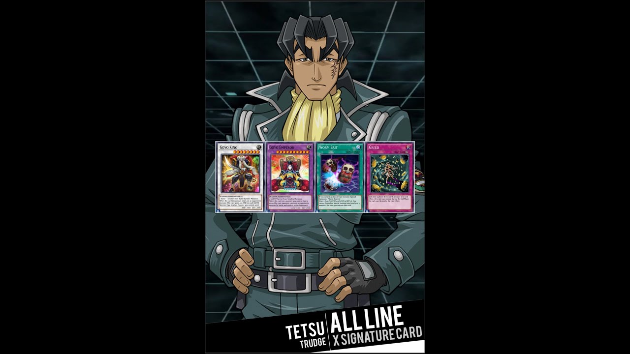 Yugioh Duel Links - Tetsu Trudge x ALL Special Phrases Card